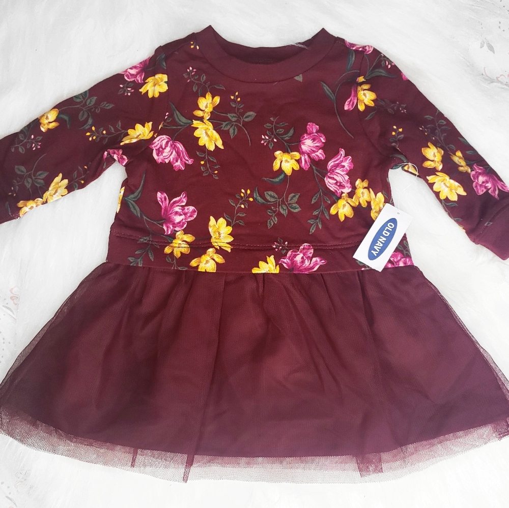 Old Navy Stretchy Baby Floral Dress